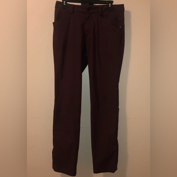 Lululemon Men’s ABC Classic Pant,Size-32” x 33”,Color-Black Plum - Picture 7 of 14